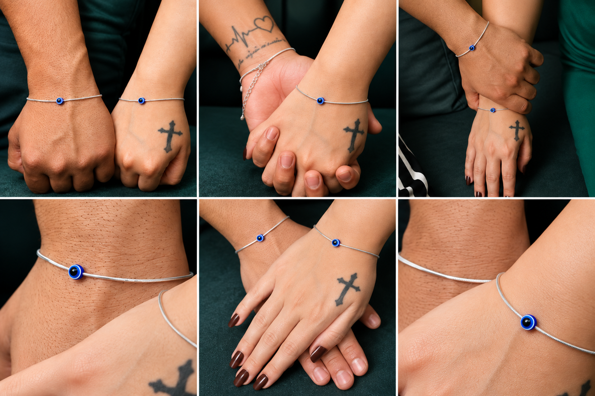 Evil Eye Bracelets (couple)