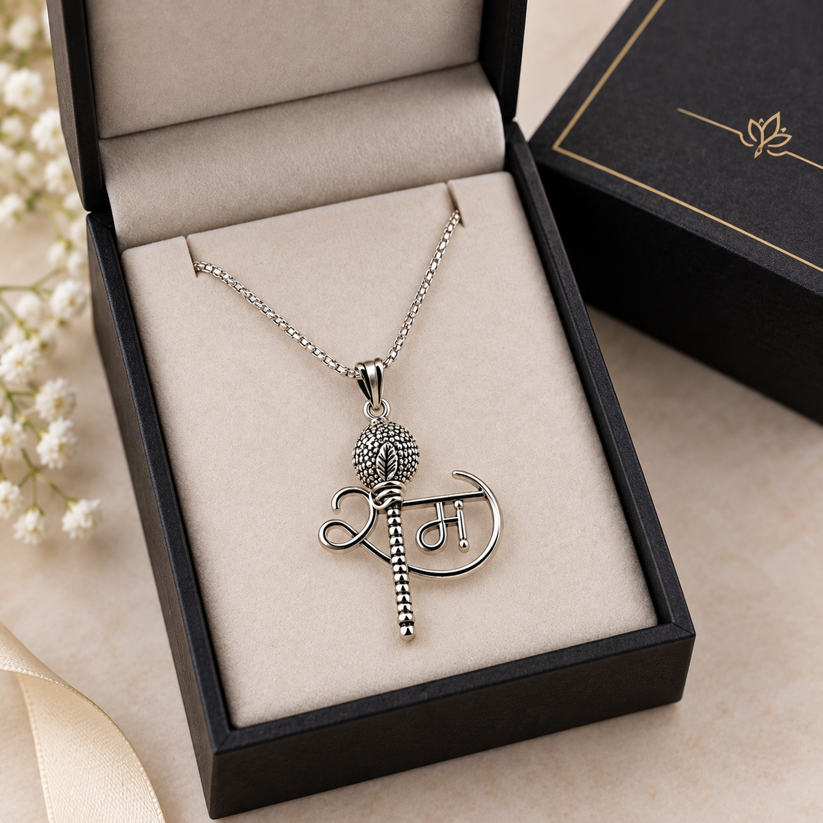 Shri Ram Pendant chain ( 5g Silver )