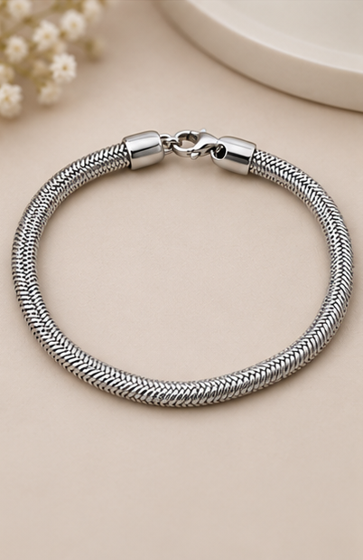 Silver 925 – Premium Snake Chain Bracelet